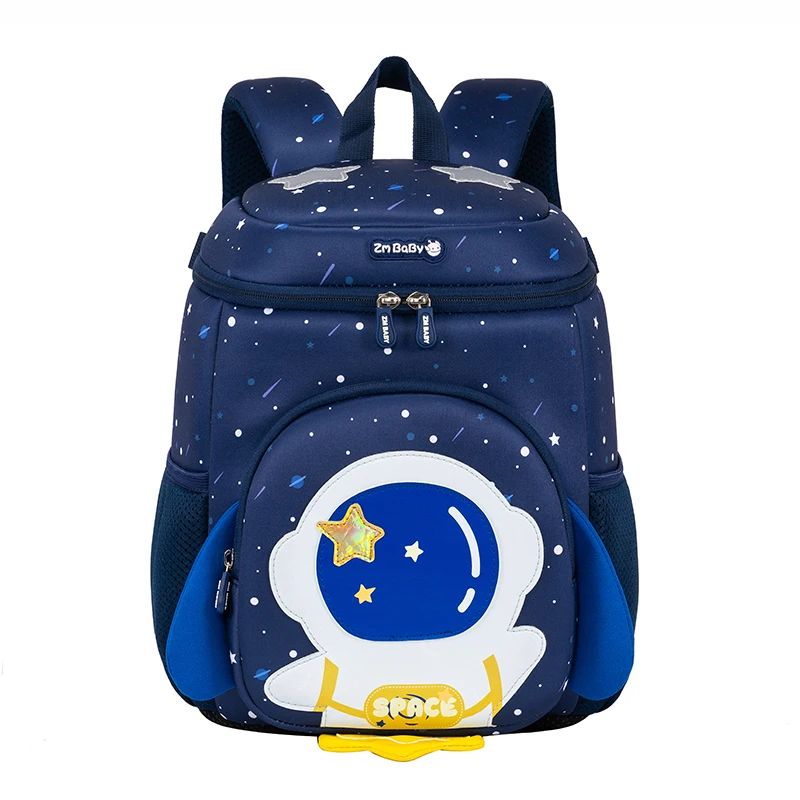 Mochila escolar ligera 3D con diseño espacial para niños de preescolar - imagen 2