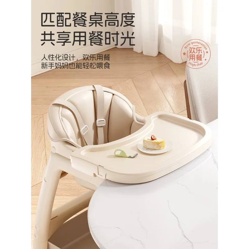 Silla de comedor evolutiva multifuncional para bebé ajustable segura - imagen 3