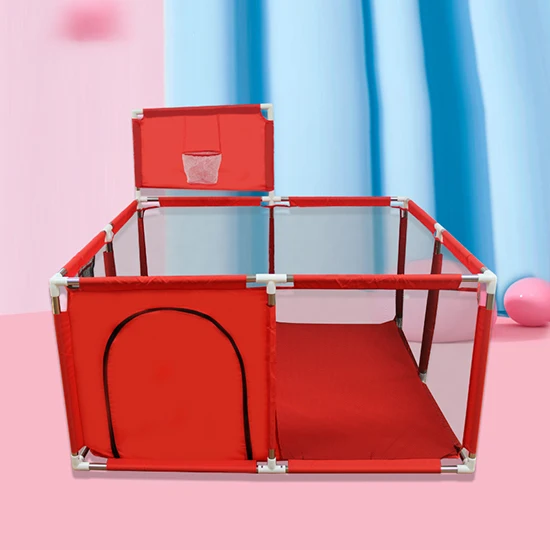 Parque infantil IMBABY visto desde arriba con colores vivos