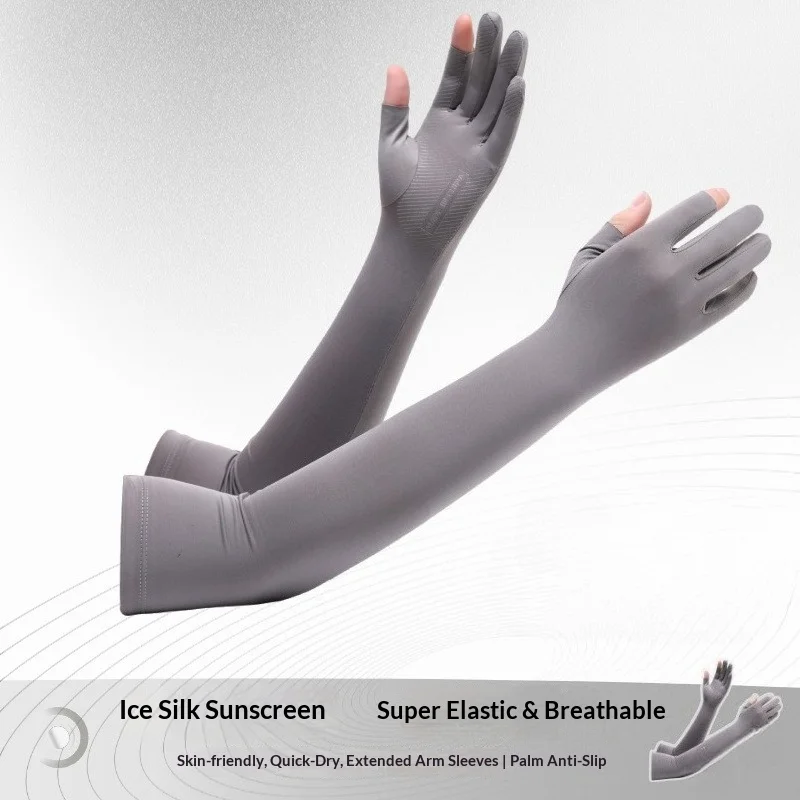 Mangas de protección solar UV de medio antebrazo para deporte - imagen 2