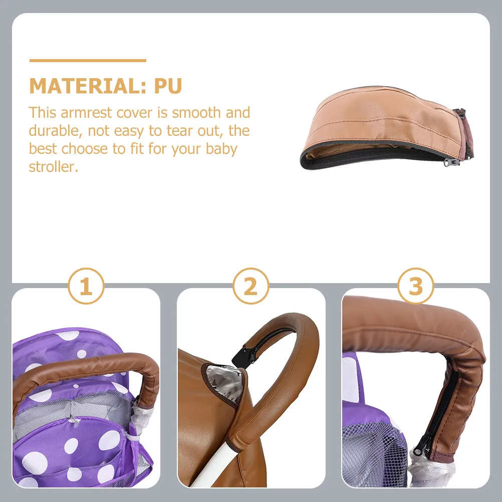 Funda para manillar de cochecito con agarre cómodo y fácil instalación - imagen 5