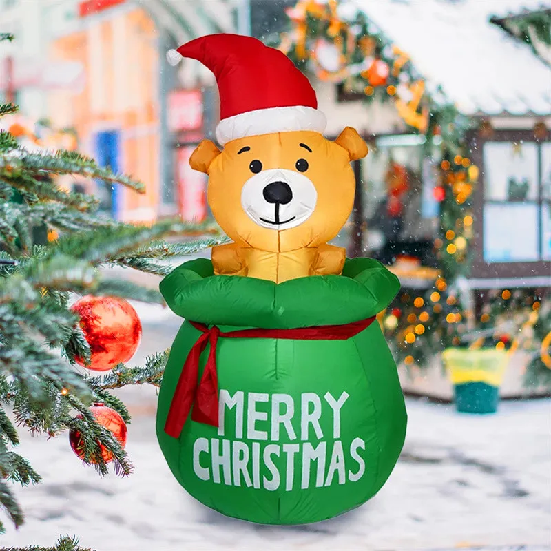 Decoración inflable de Navidad para hogar
