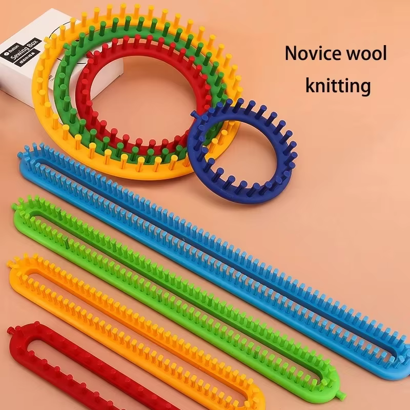 Telar de tejer infantil: kit para bufandas, gorros y suéteres - imagen 2