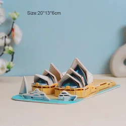 Rompecabezas 3D para niños – Kit educativo de construcción artesanal