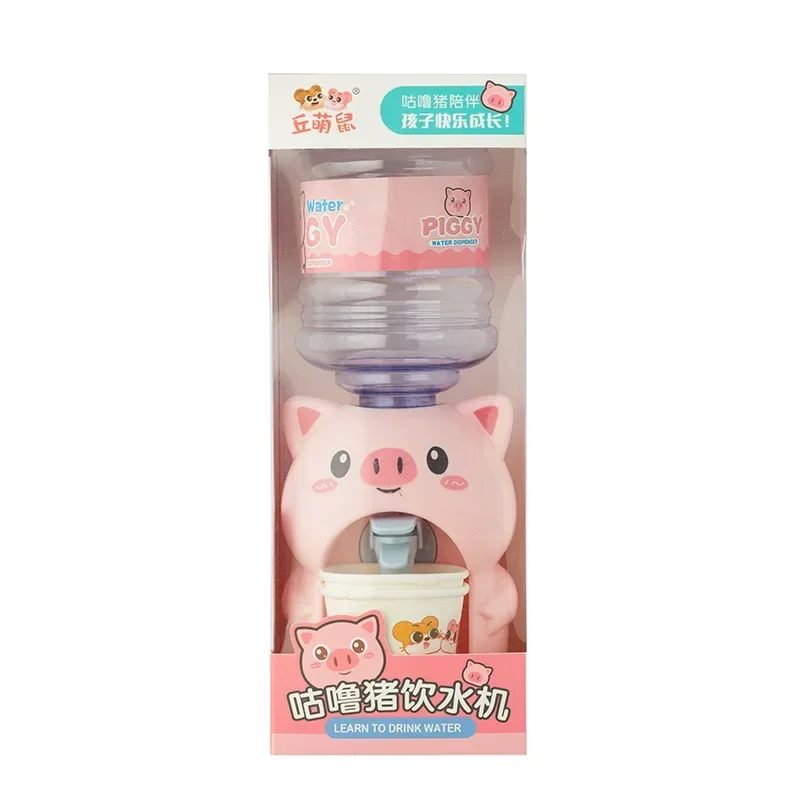 Mini juguete dispensador de agua cerdito simulación para niños - imagen 2