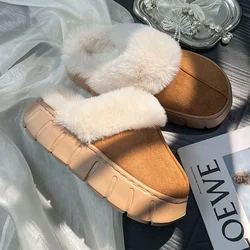 Pantuflas interiores de piel sintética suave – Antideslizantes y ligeras