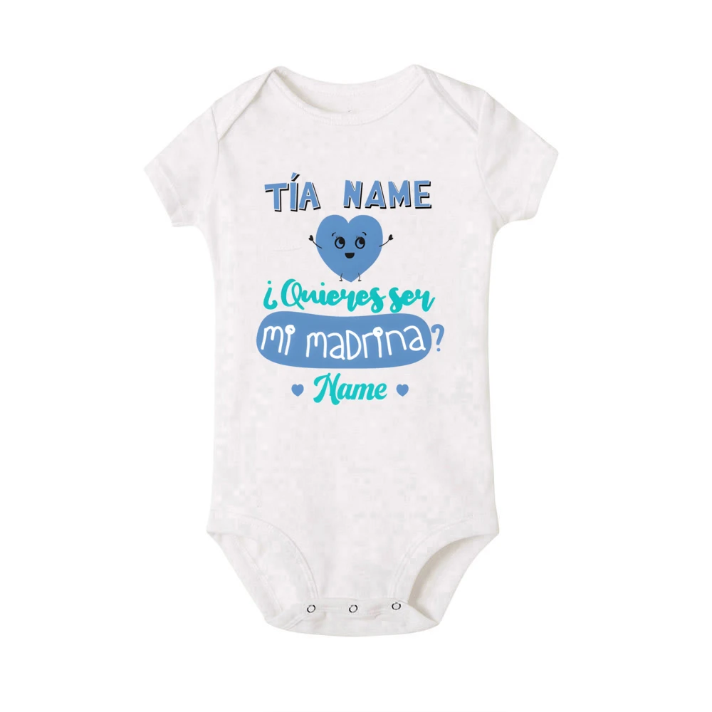 Body de bebé - Pedido especial madrina y padrino personalizado - imagen 4
