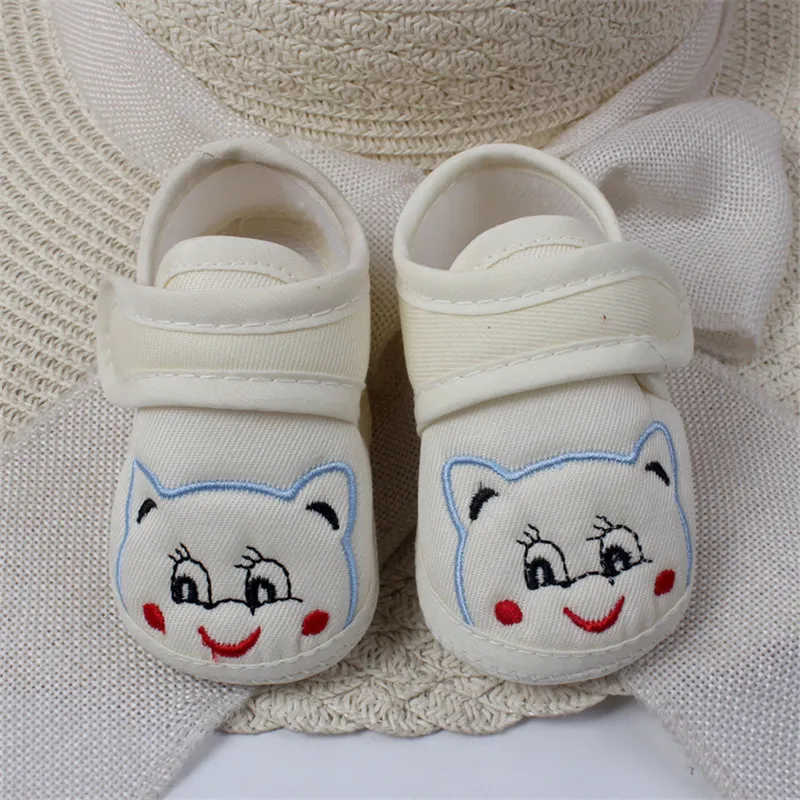 Zapatos de bebé en algodón con suela flexible para primeros pasos - imagen 3