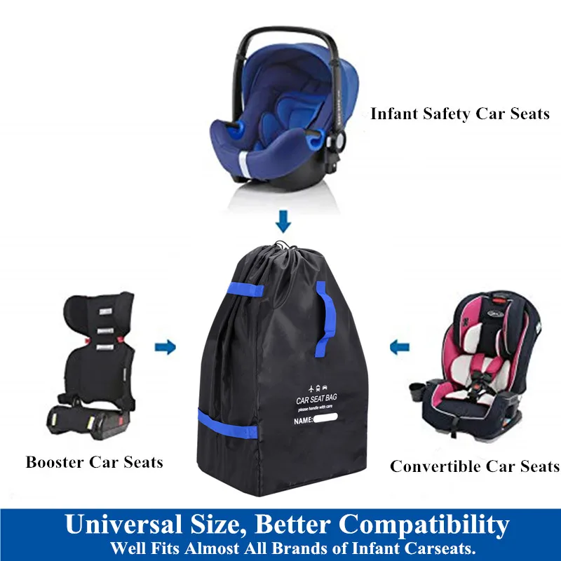 Bolsa de viaje impermeable para asiento de coche de bebé Oxford - imagen 2