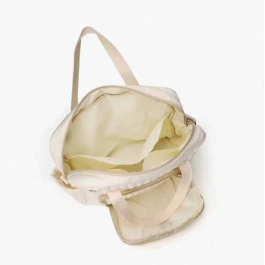 Bolsa de pañales acolchada con bordado estilo coreano para bebé - imagen 4