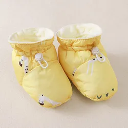 Botines de bebé antideslizantes con forro polar para invierno suave