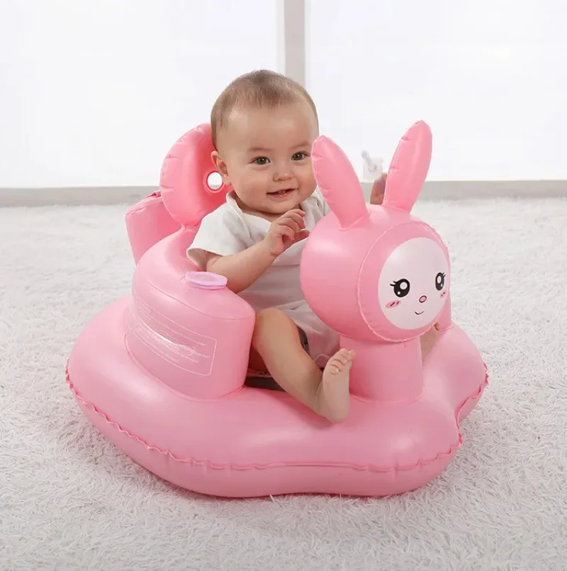 Asiento inflable para bebé con bomba integrada para viajar - imagen 5