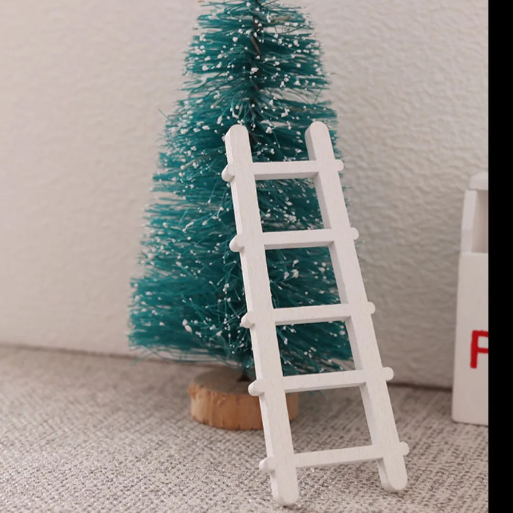 Escalera de madera hecha a mano para casa de muñecas - imagen 4