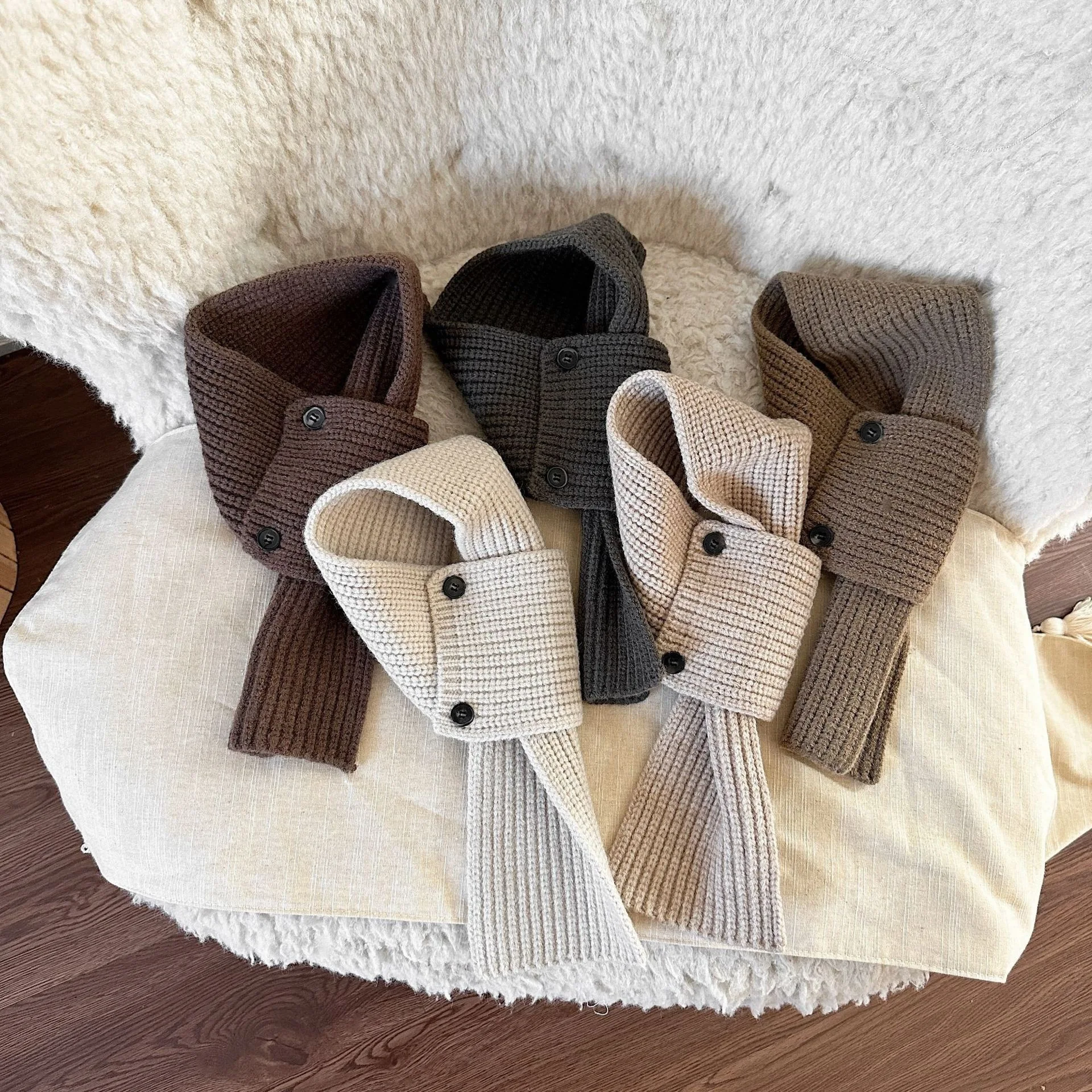 Bufanda térmica infantil de estilo informal