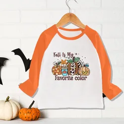 He Never Leaves Camiseta manga raglán infantil estampado Jesús otoño