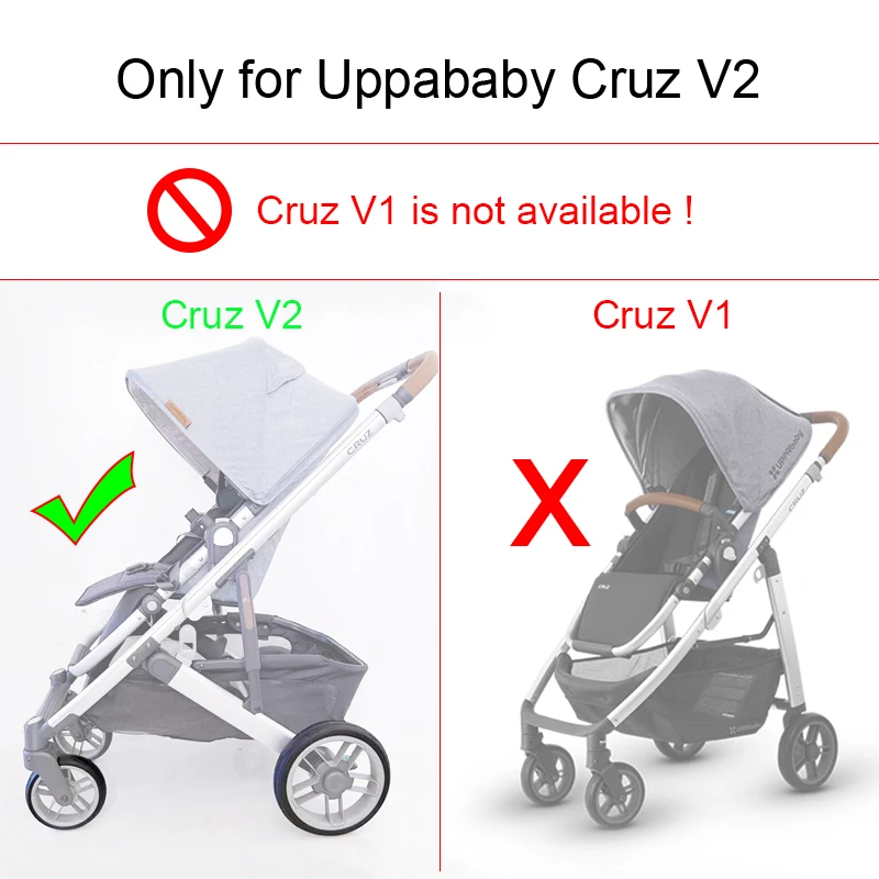 Neumático cochecito Uppababy Cruz V2 sin cámara, delantera/trasera - imagen 4