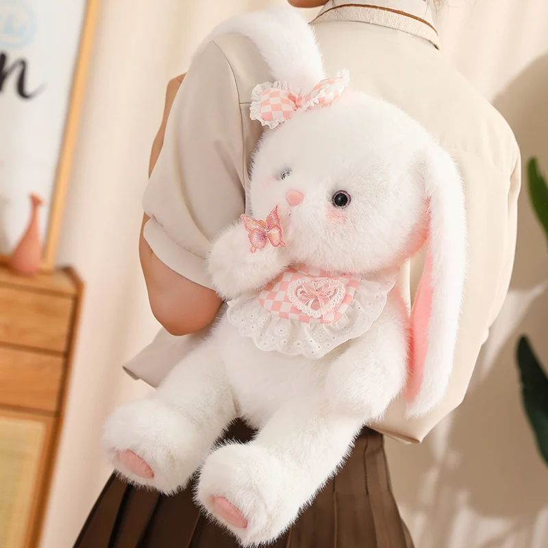 Peluche conejito, oso y gato suave tipo almohada para bebés - imagen 5