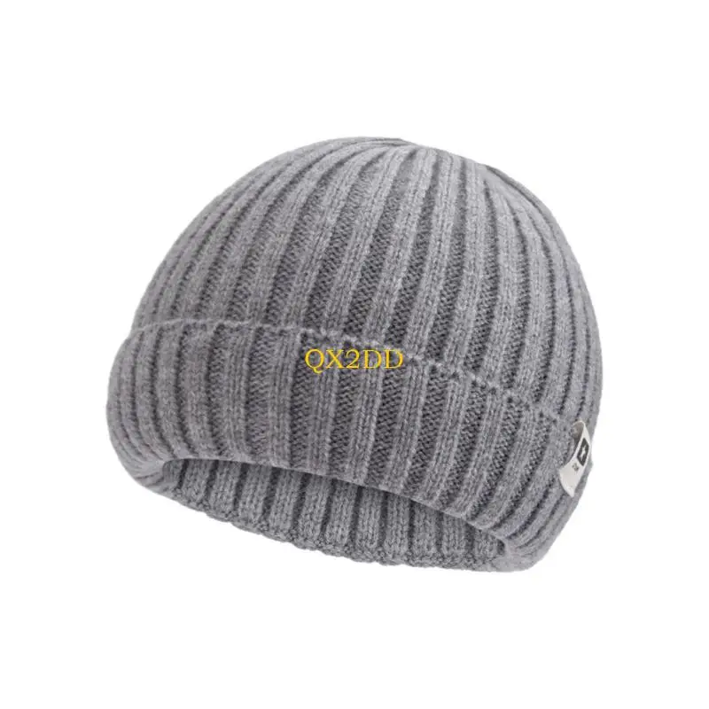 Gorro de invierno para niños en punto elástico cálido esquí y camping