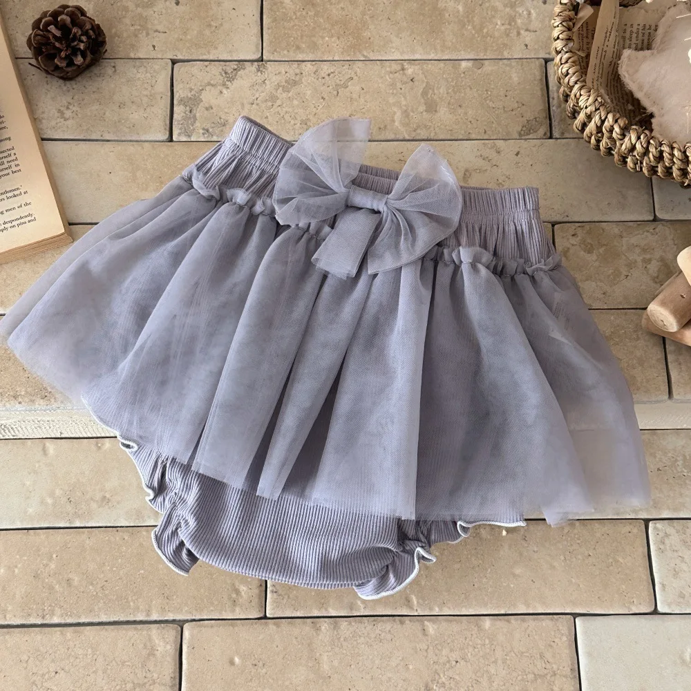 MILANCEL conjunto de verano para bebé con camiseta de encaje y bermudas - imagen 5