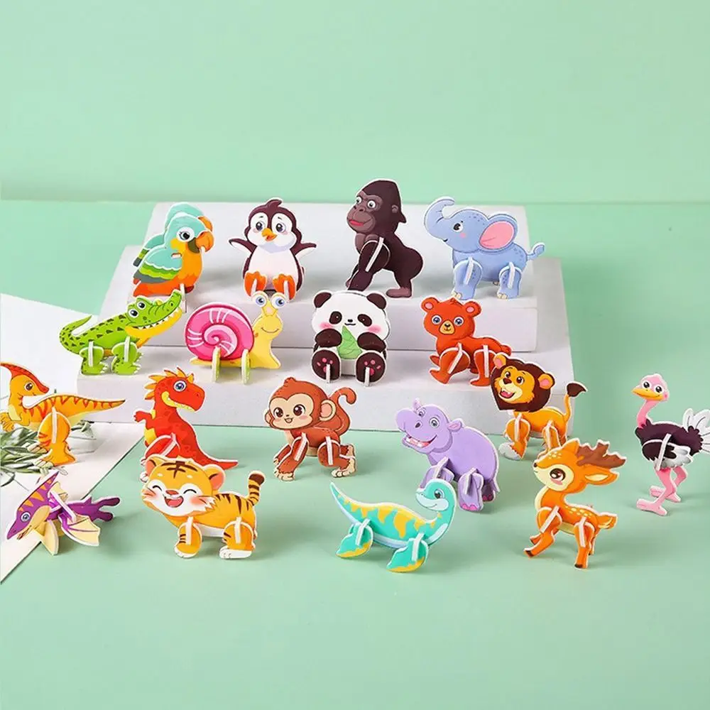 Rompecabezas 3D de panda para niños – Juguete educativo DIY - imagen 5