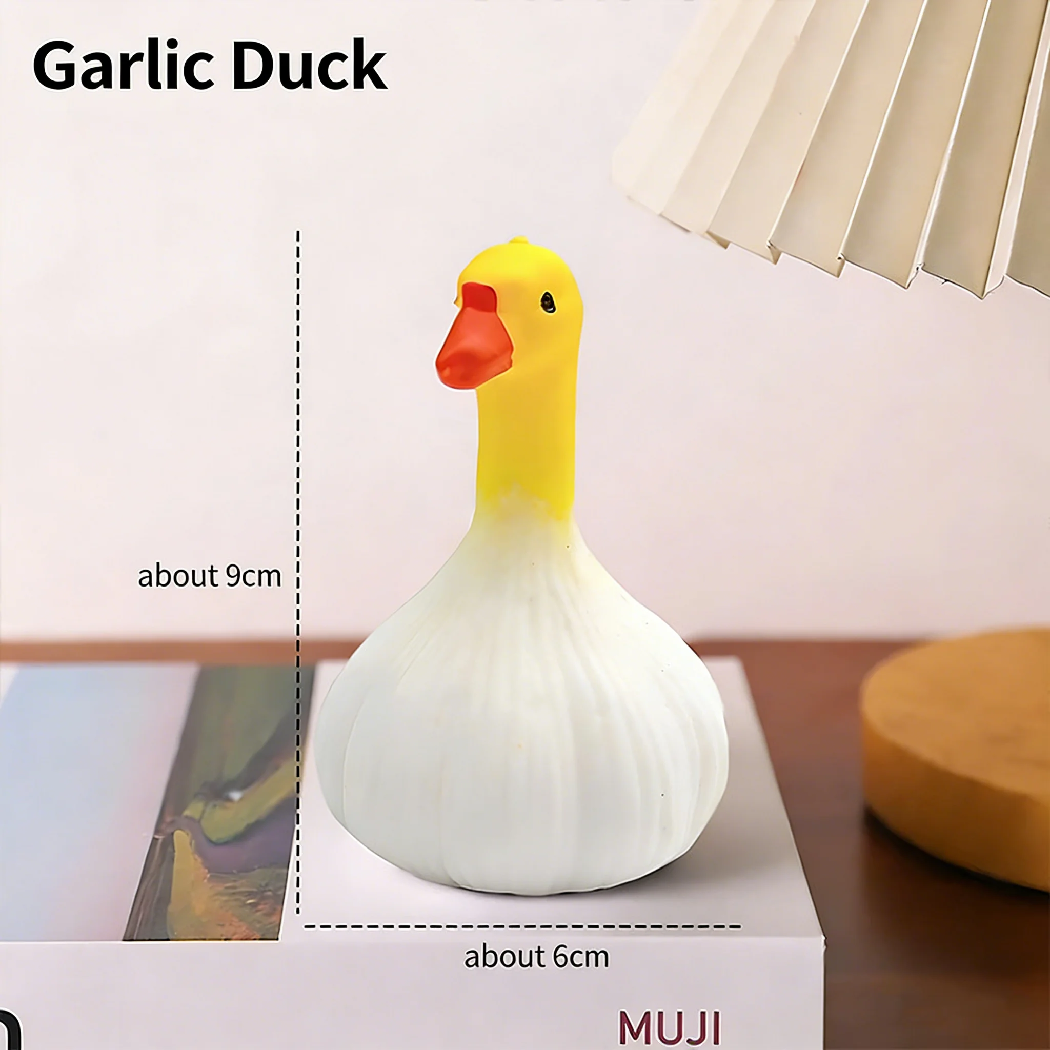 Juguete antiestrés de pato blandito suave – estilo Buda - imagen 3