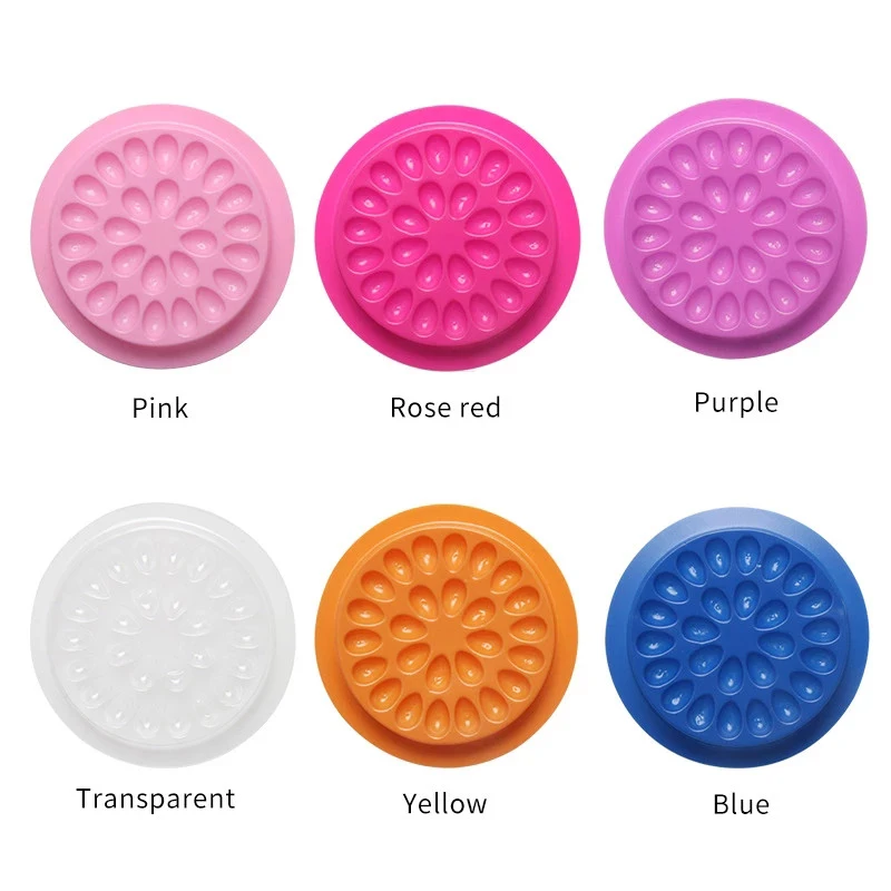 vvocci Paleta para pegamento de pestañas extensiones - imagen 2