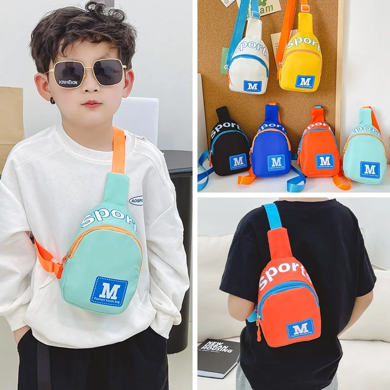 Bandolera cruzada deportiva con bolsillo para teléfono infantil - imagen 2