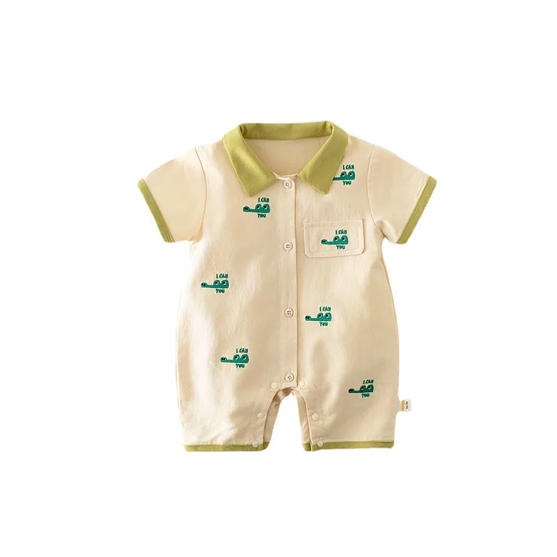 Pelele Milangel de algodón para bebé niño – Ropa verano recién nacido - imagen 5