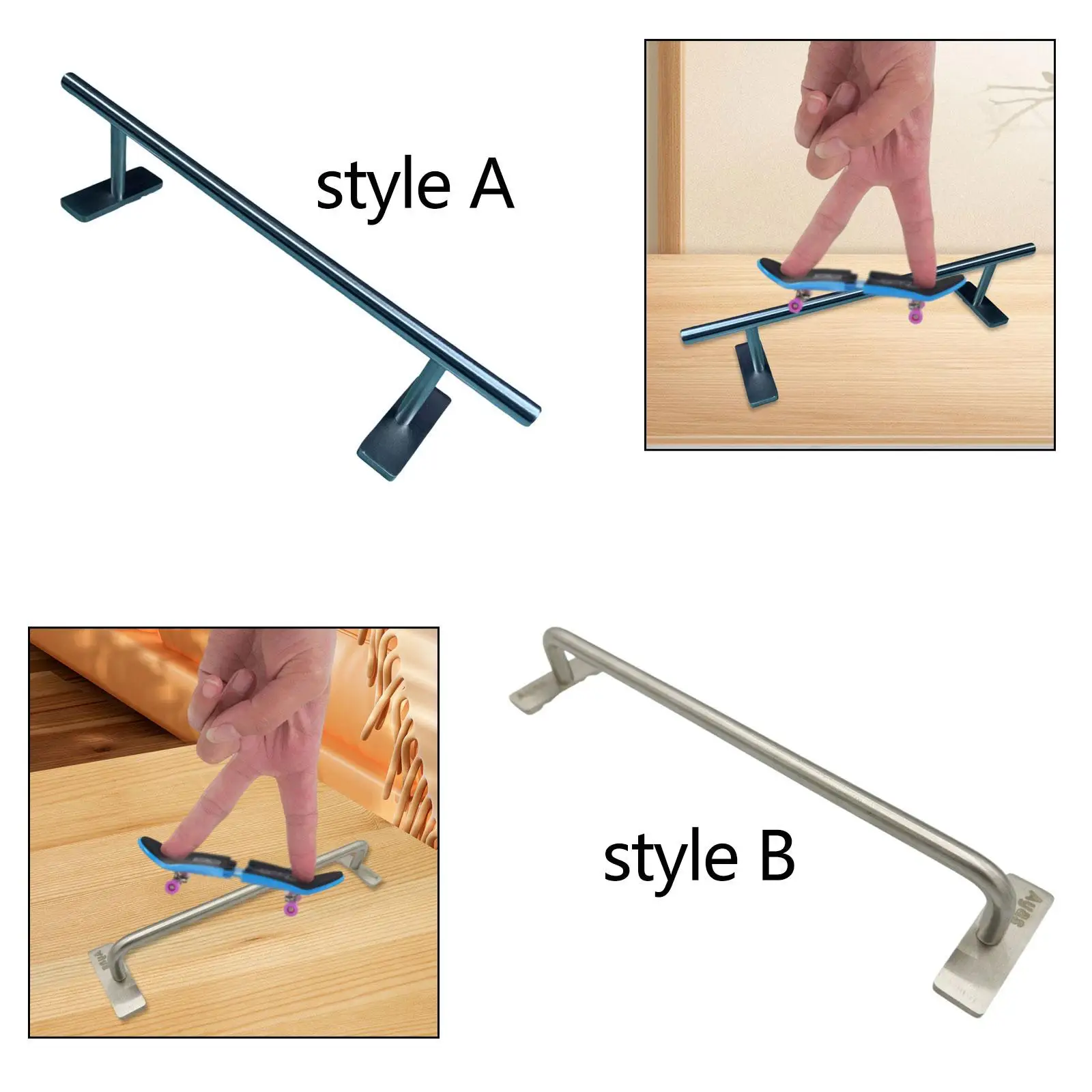Rampa de fingerboard para parque: juego y obstáculos - imagen 5