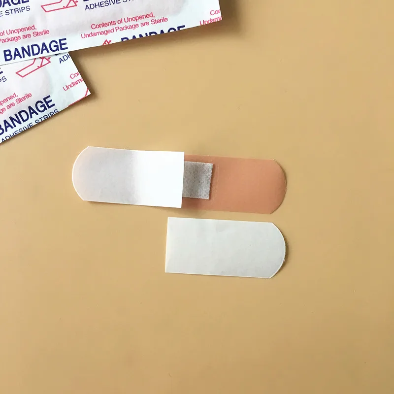 Detalle del apósito aplicado en una herida