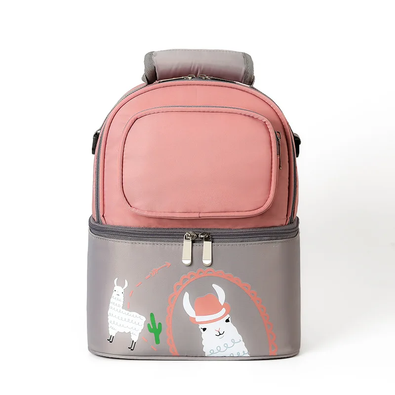 Bolsa de pañales impermeable gran capacidad con cambiador - imagen 3