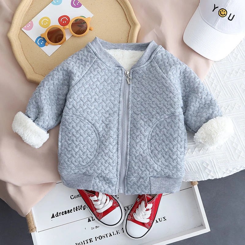 Chaqueta gruesa de algodón para bebé niña – Moda otoño invierno - imagen 2