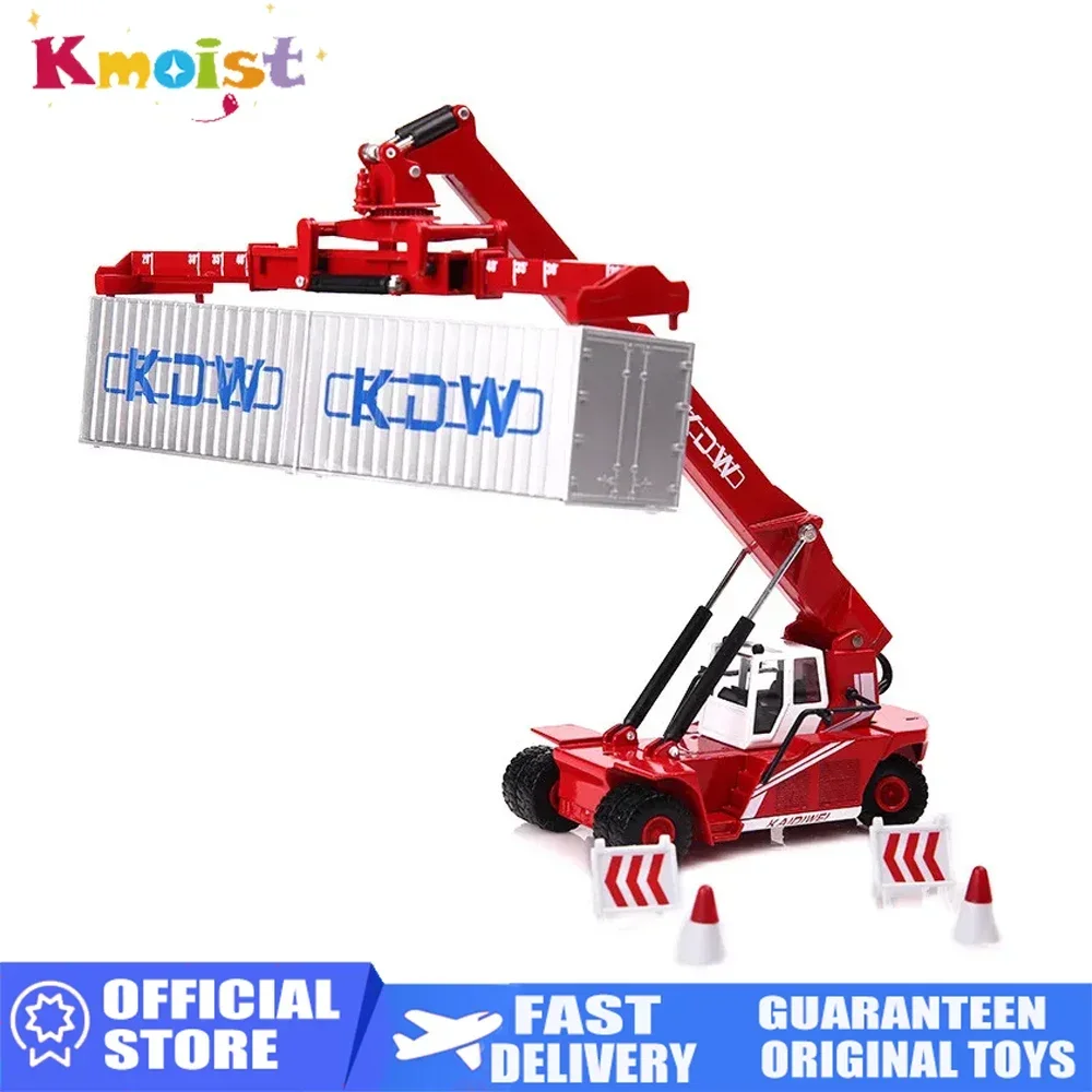 Juguete camión grúa de aleación KDW multifunción para niños - imagen 2