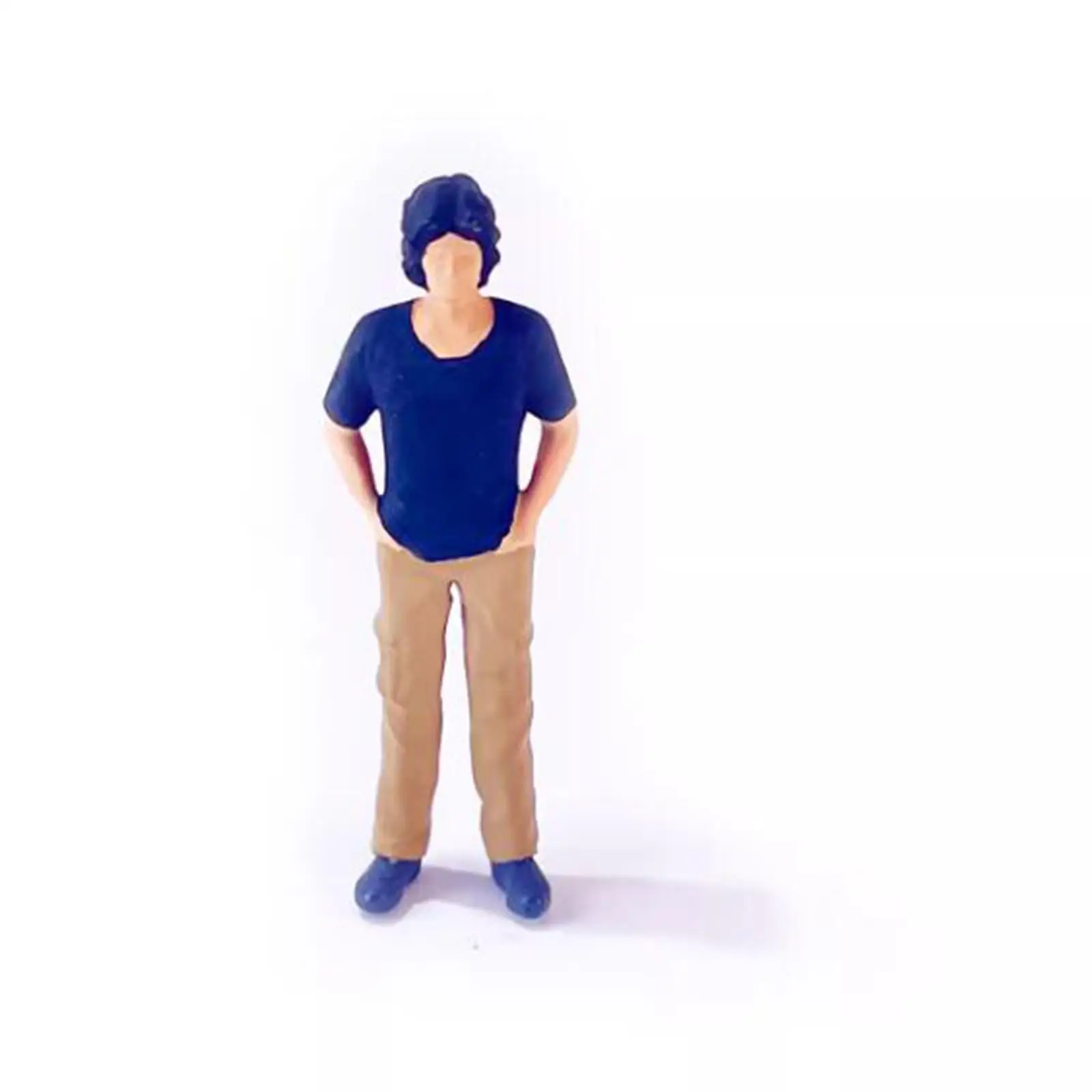 Figuras de resina pintadas para diorama de casa de muñecas - imagen 3