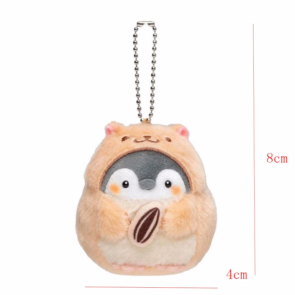 Peluche Koupen Chan mostrando su diseño frontal