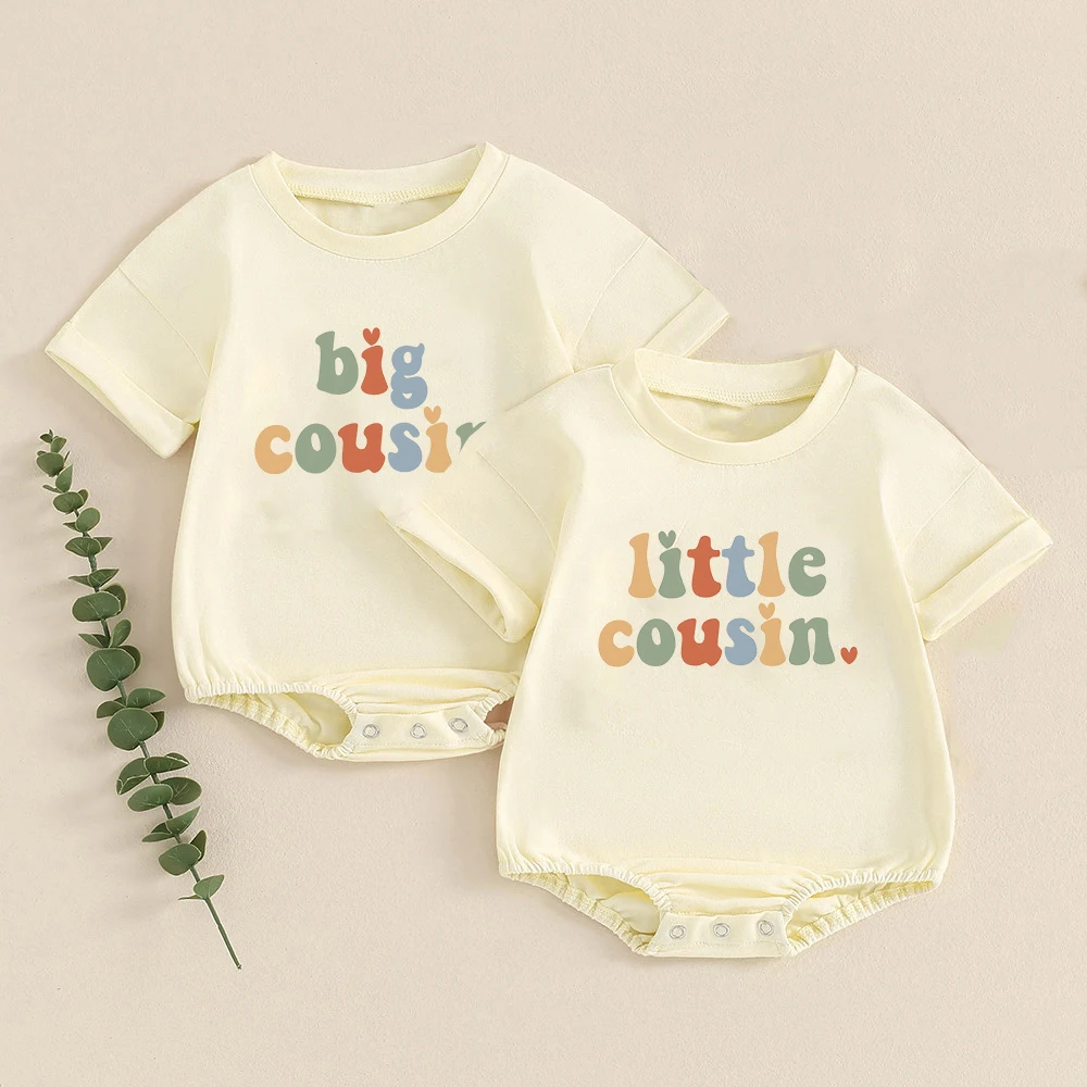 Retro Cousin Crew camiseta oversize para bebé, estilo vintage - imagen 5