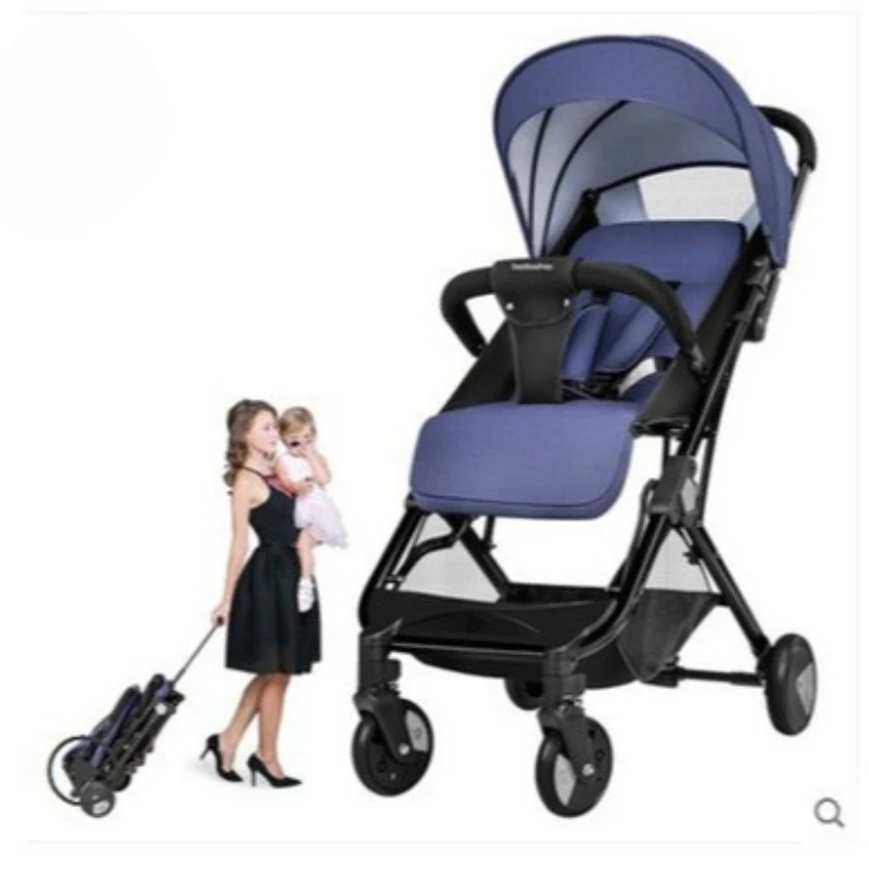 Cochecito de viaje ultraligero convertible – Plegable y funcional - imagen 2