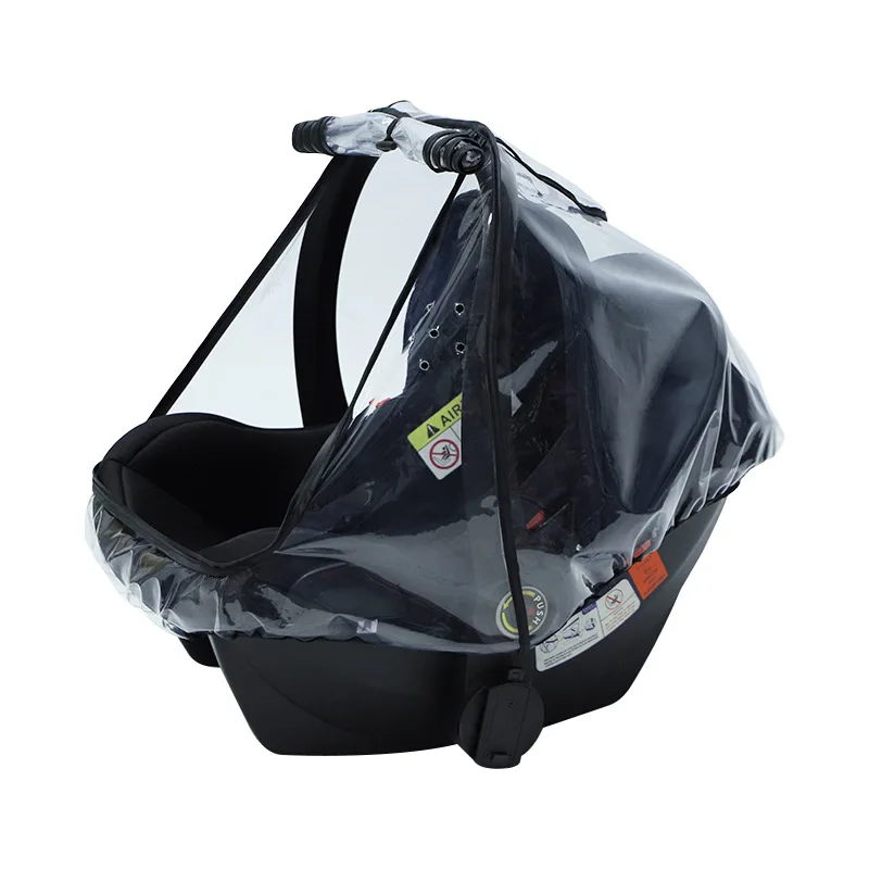 Cubrelluvias para silla de bebé con mosquitera y material EVA - imagen 3