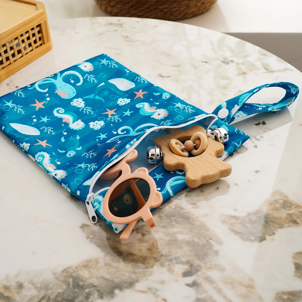 Bolsa húmeda impermeable PUL para pañales - imagen 3