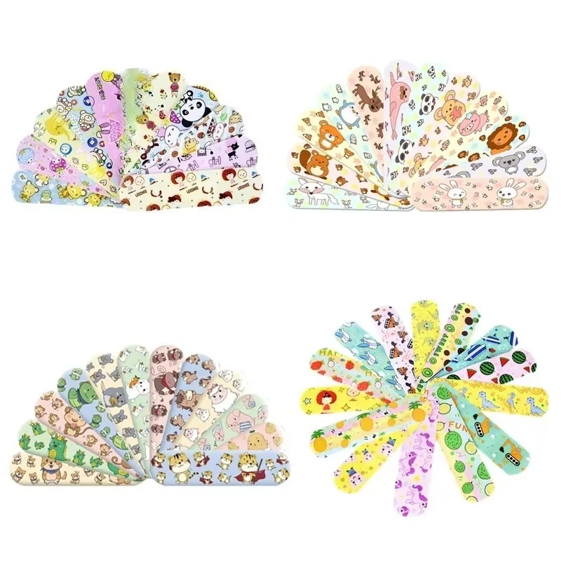 Tiritas adhesivas infantiles con dibujos animados para heridas - imagen 4