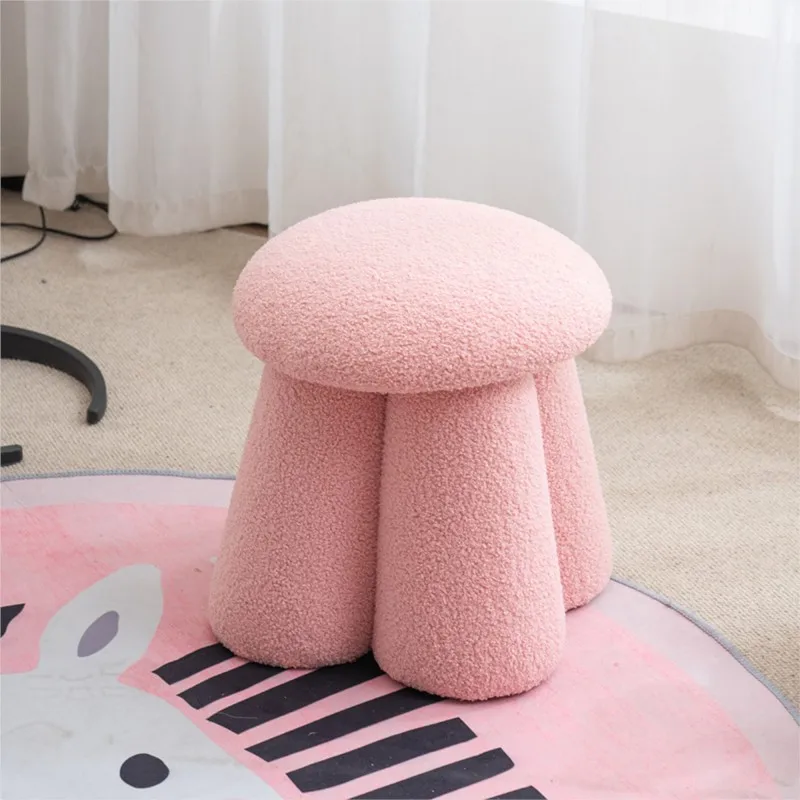 Taburete infantil seta peluche – Puff niños multifuncional - imagen 5