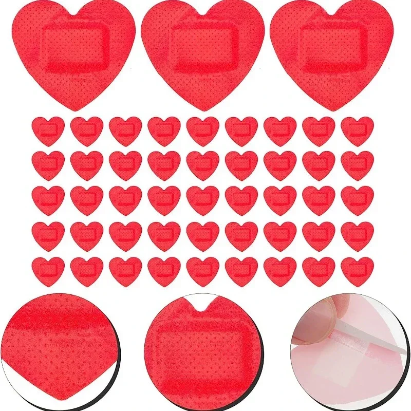 Tiritas decoradas corazones y labios rojos para niñas - imagen 5