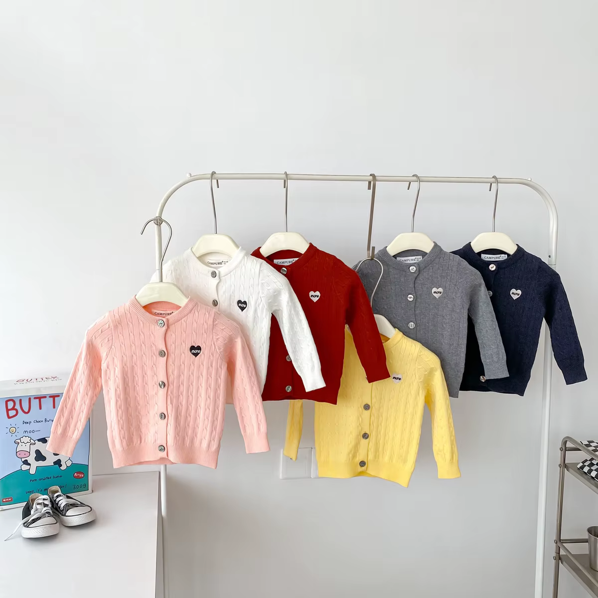 Cárdigan de punto para niño – Jersey cálido de otoño - imagen 2