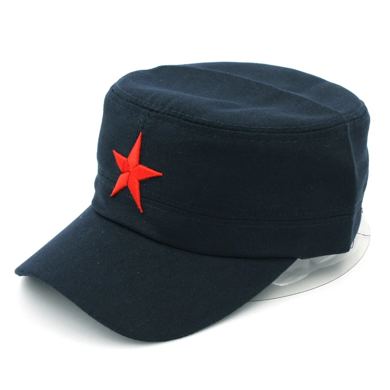 Gorra infantil de algodón para verano – Estilo militar con estrella - imagen 3
