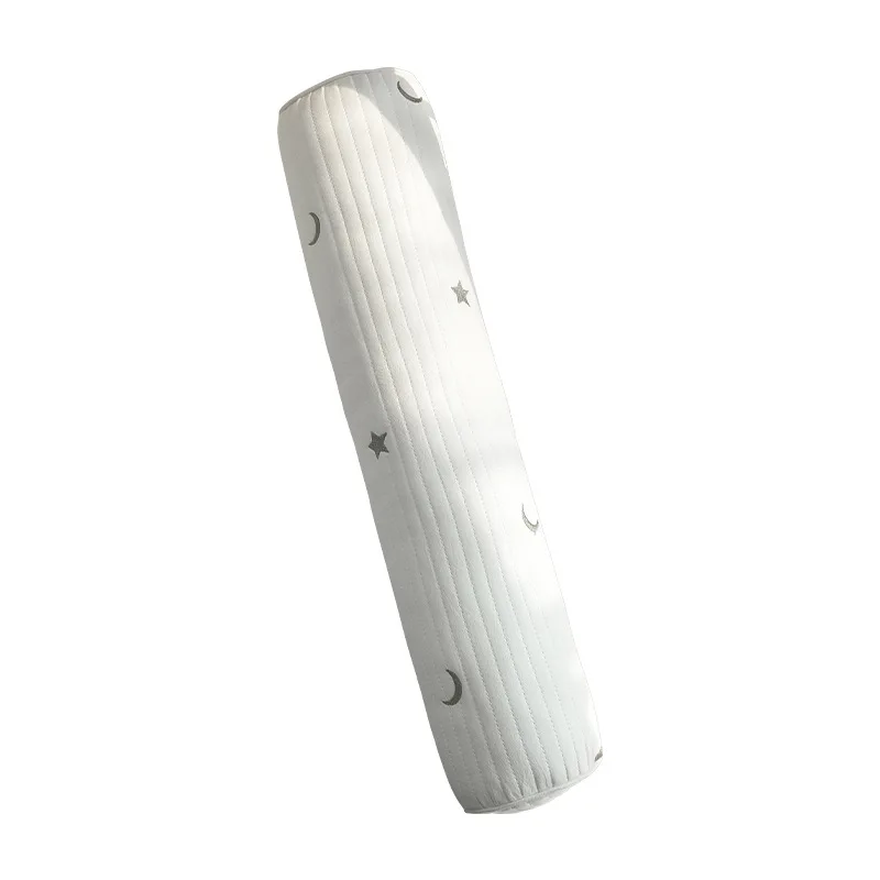Juego cama bebé con parachoques cuna y protección almohada cilíndrica - imagen 3