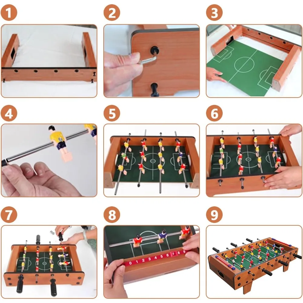 Mesa de futbolín para niños y adultos – diversión arcade en casa - imagen 5
