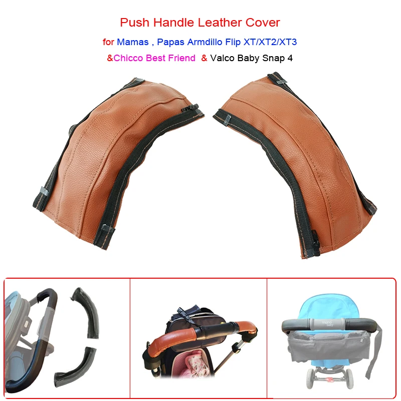 Funda de cuero PU con cremallera vista frontal