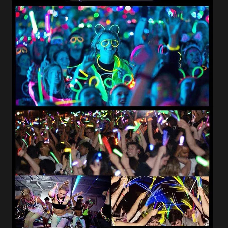 ZYF Barras luminosas de colores para fotos y fiestas