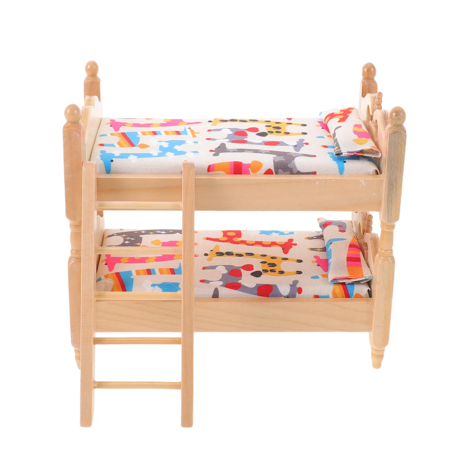 Cama alta de dos niveles para casas de juego imaginarias infantiles - imagen 4