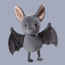 Broox peluche de murciélago colgante suave gris para regalo